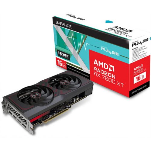 Sapphire AMD RX 7600 XT 16GB GDDR6 - PULSE RX 7600 XT GAMING