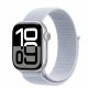 Apple Watch S10 GPS 42mm Silver Alu Case with Blue Cloud Sport Loop (DEMO)