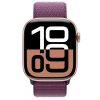 Apple Watch S10 GPS 46mm Rose Gold Alu Case with Plum Sport Loop (DEMO)