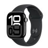 Apple Watch S10 Cellular 42mm Jet Black Alu Case with Black Sport Band - S/M (Demo)