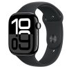 Apple Watch S10 Cellular 46mm Jet Black Alu Case with Black Sport Band - S/M (Demo)