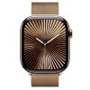 Apple Watch S10 Cellular 46mm Gold Titanium Case with Gold Milanese Loop - S/M (Demo)