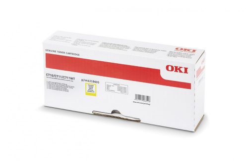 OKI C711,710 Toner Sárga 11500 oldalra