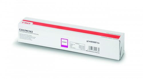 Oki C332/MC363 Toner Magenta 1500 oldalra