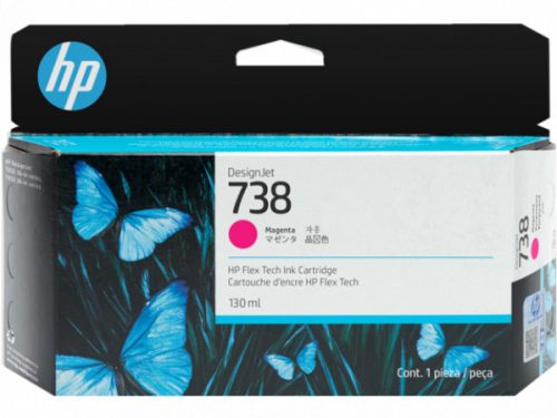 HP 498N6A Patron Magenta 130ml No.738