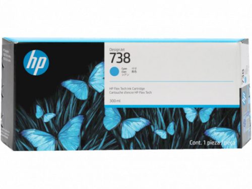 HP 676M6A Patron Cyan 300ml No.738