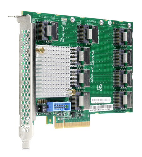 HEWLETT PACKARD ENTERPRISE DL38X SAS Controller Expander - 12Gb/s SAS, Serial ATA/600 - PCI Express 3.0 x8 - Plug-in Card - 9 Total SAS Port(s)