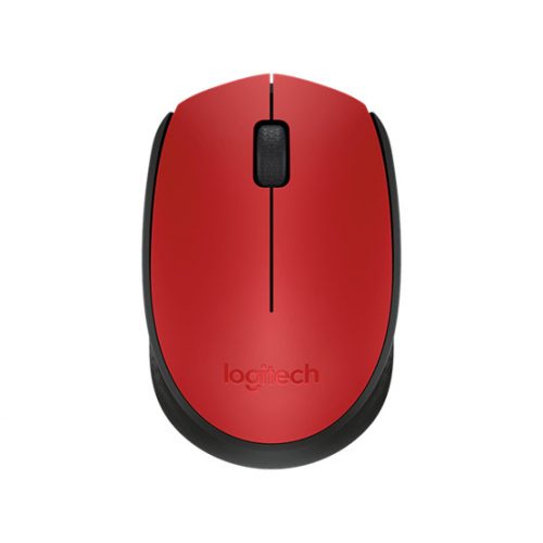 Logitech M171 vezeték nélküli, piros, egér