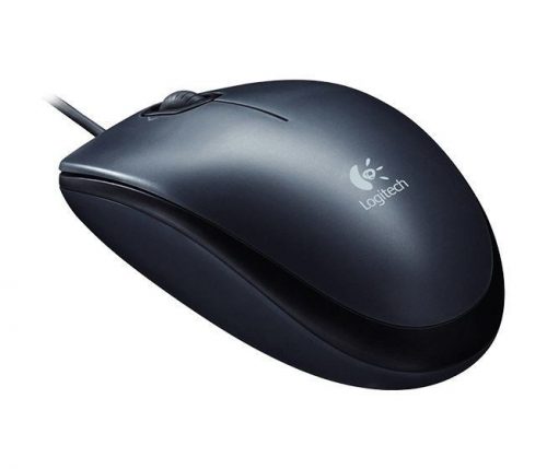 Logitech M100 vezetékes, szürke, egér