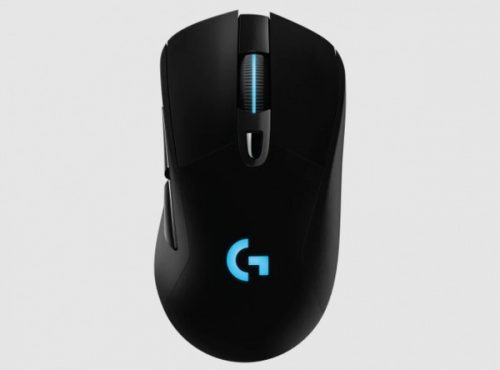 Logitech G703 vezeték nélküli, fekete, gamer egér