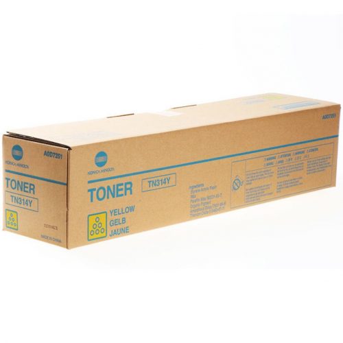 Konica-Minolta TN314Y Toner Yellow 20.000 oldalra