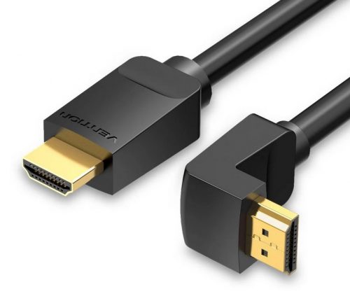 Vention HDMI, (270 Fokos, jobbra), 3m, kábel