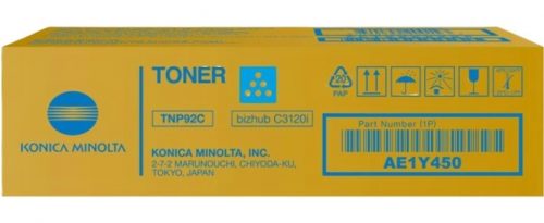 Konica-Minolta TNP92C Toner Cyan 4.000 oldalra