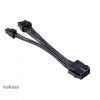 Akasa 8-Pin to 8+4 pin adapter 15 cm - AK-CBPW22-15