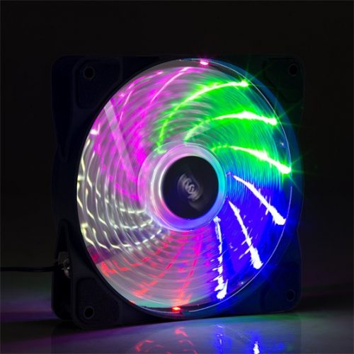 Akyga AW-12D-LED - 12cm - Rainbow LED