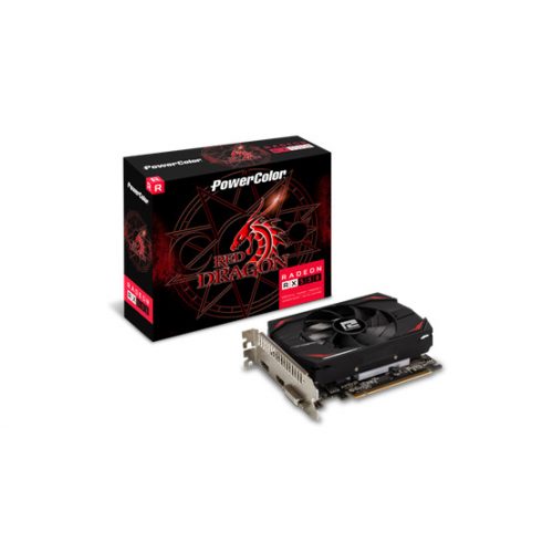 PowerColor AMD RX 550 4GB GDDR5 - AXRX 550 4GBD5-DHV2/OC