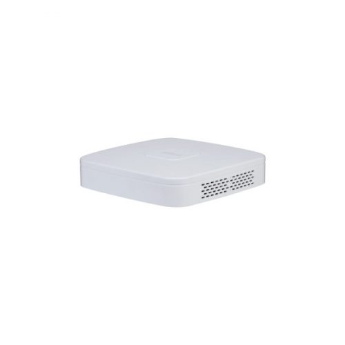 Dahua NVR Rögzítő - NVR4104-P-EI (4 csatorna, H265+, 4port PoE, 80Mbps, HDMI+VGA, 2xUSB, 1xSata, AI)