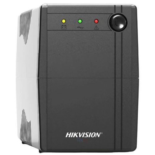 Hikvision Szünetmentes 1000VA - DS-UPS1000 (2 Schuko, line-interaktív, fekete)