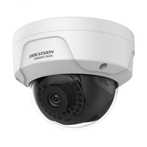 Hikvision HiWatch IP dómkamera - HWI-D140H (4MP, 2,8mm, kültéri, H265+, IP67, IK10, IR30m, ICR, DWDR, PoE)