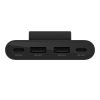 Belkin BOOST CHARGE 4-Port_USB Power Extender_- Black