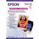 Epson matt nehéz súlyú fotópapír (A3+, 50 lap, 167g)