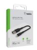 Belkin BOOST CHARGE USB-A to Lightning Cable, PVC - 0,15M - Black