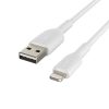 Belkin BOOST CHARGE USB-A to Lightning Cable, PVC - 0,15M - White