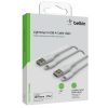 Belkin BOOST CHARGE USB-A to Lightning Cable, PVC - 1M (2 PK) - White