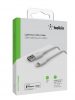 Belkin BOOST CHARGE USB-A to Lightning Cable, PVC - 1M - White