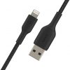 Belkin BOOST CHARGE USB-A to Lightning Cable, Braided - 0,15M - Black