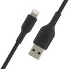 Belkin BOOST CHARGE USB-A to Lightning Cable, Braided - 1M - Black