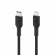 Belkin BOOST CHARGE USB-C to Lightning Cable, PVC - 1M - Black