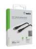 Belkin BOOST CHARGE USB-C to Lightning Cable, PVC - 1M - Black