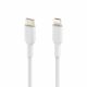 Belkin BOOST CHARGE USB-C to Lightning Cable, PVC - 1M - White