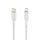 Belkin BOOST CHARGE USB-C to Lightning Cable, Braided - 1M - White