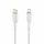 Belkin BOOST CHARGE USB-C to Lightning Cable, Braided - 1M - White