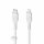 Belkin BOOST CHARGE Flex Silicone cable USB-C to Lightning - 1M - White