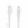 Belkin BOOST CHARGE Flex Silicone cable USB-C to Lightning - 1M - White