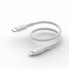 Belkin BOOST CHARGE Flex Silicone cable USB-C to Lightning - 1M - White