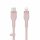 Belkin BOOST CHARGE Flex Silicone cable USB-C to Lightning - 2M - Pink