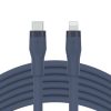 Belkin BOOST CHARGE Flex Silicone cable USB-C to Lightning - 3M - Blue