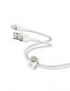 Belkin BOOST CHARGE PRO Flex USB-A to LTG, Braided Silicone Cable - 3M - White