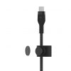 Belkin BOOST CHARGE PRO Flex USB-C to LTG, Braided Silicone Cable - 1M - Black