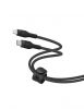 Belkin BOOST CHARGE PRO Flex USB-C to LTG, Braided Silicone Cable - 1M - Black