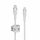 Belkin BOOST CHARGE PRO Flex USB-C to LTG, Braided Silicone Cable - 1M - White