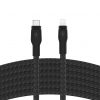 Belkin BOOST CHARGE PRO Flex USB-C to LTG, Braided Silicone Cable - 3M - Black