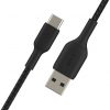 Belkin BOOST CHARGE USB-A to USB-C Cable, Braided - 0,15M - Black