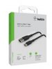 Belkin BOOST CHARGE USB-A to USB-C Cable, Braided - 1M - Black