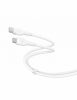 Belkin BOOST CHARGE Flex Silicone cable USB-C to USB-C 2.0 - 1M - White