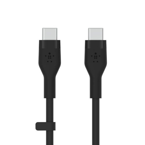 Belkin BOOST CHARGE Flex Silicone cable USB-C to USB-C 2.0 - 3M - fekete